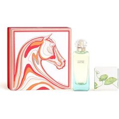 HERMÈS UN JARDIN SUR LE NIL GIFT SET EDT 100 ML A TUHÉ MÝDLO 50 G
