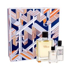 HERMÈS TERRE D´HERMES GIFT SET EDT 100 ML, AFTER SHAVE TERRE D´HERMES 40 ML AND MINIATURE TERRE D´HERMES EDT 12,5 ML