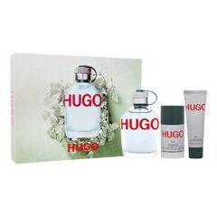 HUGO BOSS HUGO GIFT SET EDT 125 ML, SHOWER GEL HUGO 50 ML A DEOSTICK HUGO 75ML