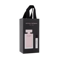 NARCISO RODRIGUEZ FOR HER EDP 100ML GIFT SET AND PURE MUSC EDP 10ML MINIATURE