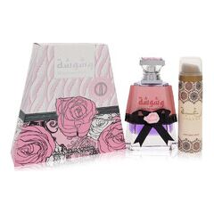 LATTAFA PERFUMES WASHWASHAH GIFT SET EDP 100 ML AND DEOSPRAY 75 ML
