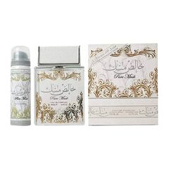 LATTAFA PERFUMES PURE MUSK GIFT SET EDP 100 ML + DEODORANT SPRAY