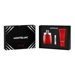 MONT BLANC LEGEND RED GIFT SET EDP 100 ML, MINIATURE EDP 7.5 ML AND SHOWER GEL 100 ML