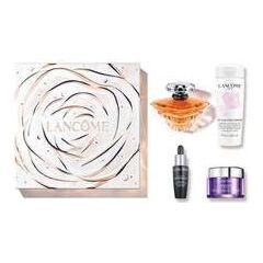 LANCOME TRESOR GIFT SET EDP 100 ML, CLEANSING MILK 50 ML, SERUM 7 ML AND CREAM 15 ML