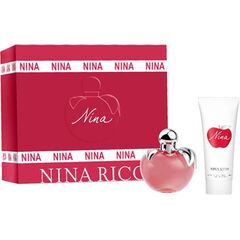 NINA RICCI NINA GIFT SET EDT 50 ML AND BODY LOTION NINA 75 ML