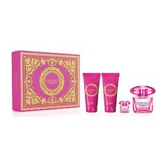 VERSACE BRIGHT CRYSTAL ABSOLU EDP GIFT SET 90 ML, BODY LOTION 100 ML, SHOWER GEL 100 ML AND MINIATURE EDP 5 ML