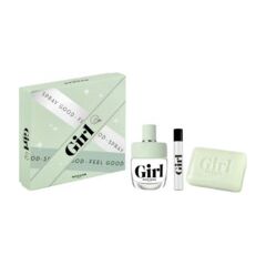 ROCHAS GIRL GIFT SET EDT 60 ML, MINIATURE EDT 7.5 ML AND SOLID SOAP 75 G