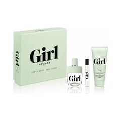ROCHAS GIRL GIFT SET EDT 100 ML, BODY LOTION 100 ML AND MINIATURE EDT 7,5 ML
