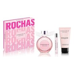 ROCHAS MADEMOISELLE ROCHAS GIFT SET EDP 50 ML, BODY LOTION 50 ML AND MINIATURE EDP 7.5 ML