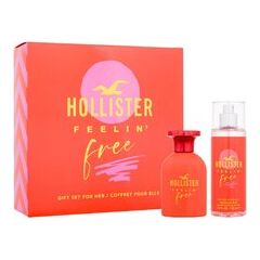 HOLLISTER FEELIN' FREE FOR HER GIFT SET EDP 50 ML AND BODY MIST 125 ML