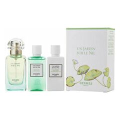HERMÈS UN JARDIN SUR LE NIL EDT GIFT SET 50 ML, BODY LOTION 40 ML AND SHOWER GEL 40 ML