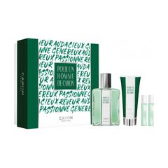 CARON POUR UN HOMME DE CARON GIFT SET EDT 125 ML, SHOWER GEL 75 ML, MINIATURE LE MATIN EDT 5 ML AND MINIATURE LE SOIR EDP 5 ML