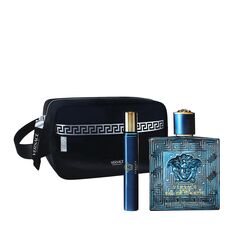 VERSACE EROS SET EDT 100 ML + EDT 10 ML + COSMETIC BAG