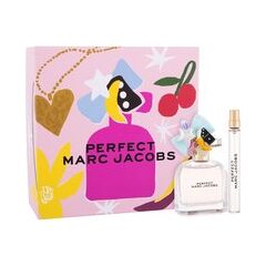 MARC JACOBS PERFECT GIFT SET EDP 50 ML AND MINIATURE EDP 10 ML
