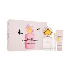 MARC JACOBS DAISY EAU SO FRESH GIFT SET EDT 125ML, BODY LOTION 75ML AND MINI EDT 10ML