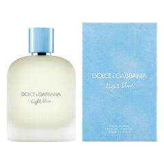 DOLCE GABBANA LIGHT BLUE POUR HOMME EAU DE TOILETTE NEW 100ML