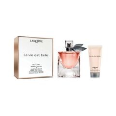 LANCOME LA VIE EST BELLE GIFT SET EDP 30 ML BODY LOTION AND LA VIE EST BELLE 50 ML