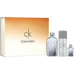 CALVIN KLEIN CK ONE ESSENCE PARFUM GIFT SET 100 ML, MINIATURKA 10 ML A DEOSPRAY 150 ML