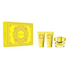 VERSACE YELLOW DIAMONDS GIFT SET EDT 50 ML SHOWER GEL 50 ML YELLOW DIAMONDS AND YELLOW DIAMONDS BODY LOTION 50 ML