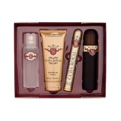 CUBA ROYAL GIFT SET EDT 100 ML, AFTERSHAVE 100 ML, SHOWER GEL 200 ML AND MINIATURE EDT 35 ML