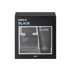 MEXX BLACK GIFT SET FOR HIM EDT 30 ML SHOWER GEL AND BLACK FOR HIM 50 ML