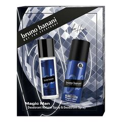 BRUNO BANANI MAGIC MAN GIFT SET DEODORANT 75 ML A DEOSPRAY 150 ML