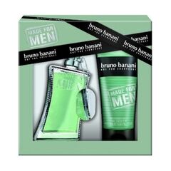 BRUNO BANANI MADE FOR MEN GIFT SET EDT 30 ML SHOWER GEL AND MADE FOR MEN 50 ML