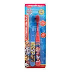 FRAGRANCES FOR CHILDREN PAW PATROL TOOTHBRUSH DUO SUPER SOFT 4-6 ( BLUE AND RED  )