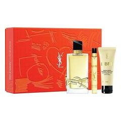 YVES SAINT LAURENT LIBRE GIFT SET EDP 90 ML, BODY LOTION 50 ML AND MINIATURE EDP 10 ML