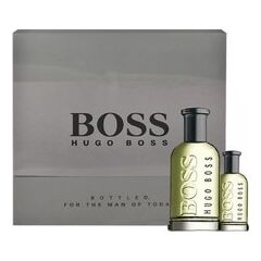 HUGO BOSS BOTTLED NO.6 GIFT SET EDT 100 ML AND MINIATURE EDT 10 ML