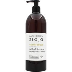 ZIAJA BALTIC HOME SPA VITALITY SHOWER GEL & SHAMPOO 3 IN 1 SHOWER GEL 500ML