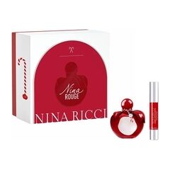 NINA RICCI NINA ROUGE GIFT SET EDT 50 ML AND LIPSTICK