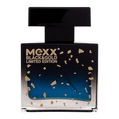 MEXX BLACK & GOLD FOR MEN LIMITED EDITION EDT