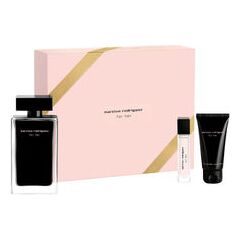 NARCISO RODRIGUEZ FOR HER EDT GIFT SET 100 ML, BODY LOTION 50 ML AND MINIATURE EDT 10 ML