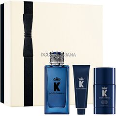DOLCE GABBANA K BY DOLCE GABBANNA EAU DE PARFUM DÁRKOVÁ SADA EDP 100 ML, DEOSTICK 75 G A SPRCHOVÝ GEL 50 ML