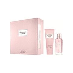 ABERCROMBIE & FITCH FIRST INSTINCT FOR HER GIFT SET EDP 100 ML AND BODY LOTION 100 ML