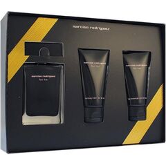 NARCISO RODRIGUEZ FOR HER DÁRKOVÁ SADA PRO ŽENY TOALETNÍ VODA 50 ML + TĚLOVÉ MLÉKO 50 ML + SPRCHOVÝ GEL 50 ML