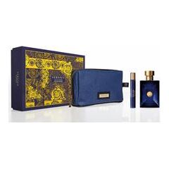 VERSACE DYLAN BLUE SET EDT 100 ML + EDT 10 ML + COSMETIC BAG