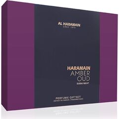 AL HARAMAIN AMBER OUD DUBAI NIGHT DÁRKOVÁ SADA EXTRAIT DE PARFUM 75 ML, EXTRAIT DE PARFUM 30 ML A TĚLOVÝ ZÁVOJ 250 ML