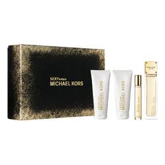 MICHAEL KORS SEXY AMBER GIFT SET EDP 100 ML, SHOWER GEL 100 ML, BODY LOTION 100 ML AND MINIATURE EDP 10 ML