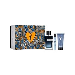 YVES SAINT LAURENT Y EAU DE PARFUM GIFT SET EDP 100 ML, SHOWER GEL 50 ML AND MINIATURE EDP 10 ML