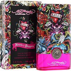 CHRISTIAN AUDIGIER ED HARDY HEARTS & DAGGERS FOR HER EAU DE PARFUM FOR WOMEN 100 ML