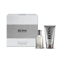 HUGO BOSS BOSS BOTTLED EAU DE TOILETTE FOR MEN 50 ML GIFT SET