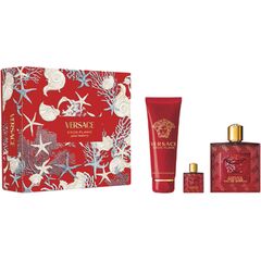 VERSACE EROS FLAME DÁRKOVÁ SADA EDP 100 ML, SPRCHOVÝ GEL 150 ML A MINIATURKA EDP 5 ML