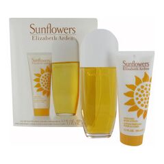 ELIZABETH ARDEN SUNFLOWERS LARGE GIFT SET EDT 100 ML BODY LOTION AND 100 ML SUNFLOWERS