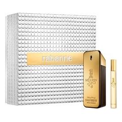 PACO RABANNE 1 MILLION GIFT SET EDT 100 ML, AND MINIATURES 1 MILLION EDT 10 ML