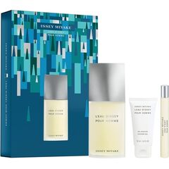 ISSEY MIYAKE L´EAU D´ISSEY POUR HOMME DÁRKOVÁ SADA EDT 125 ML, MINIATURKA EDT 10 ML A SPRCHOVÝ GEL 50 ML