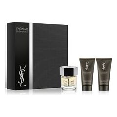 YVES SAINT LAURENT L'HOMME GIFT SET EDT 100 ML AFTER SHAVE BALM L'HOMME 50 ML SHOWER GEL AND L'HOMME 50 ML