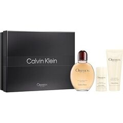 CALVIN KLEIN OBSESSION FOR MEN DÁRKOVÁ SADA EDT 125 ML, AFTER SHAVE ( VODA PO HOLENÍ ) 100 ML A DEOSTICK 75 G