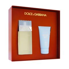 DOLCE & GABBANA LIGHT BLUE SET W (EDT 50ML + BODY CREAM 50ML)